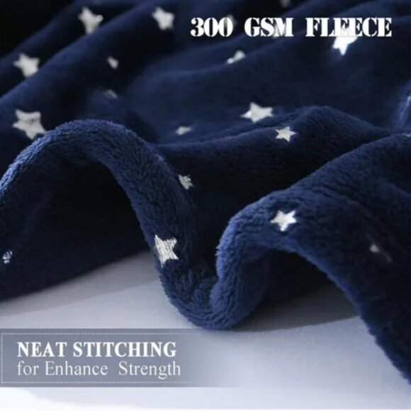 Throw Blanket, Ultra Soft Thick Microplush Bed Blanket,All Season Premium Fluffy - Picture 2 of 6